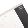 Altitude 2024-25 Monthly Desk Calendar 11"x17" Black and White - 4 of 4