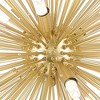 CWI Lighting Savannah 6 Light Chandelier With Gold Leaf Finish - 3 of 4