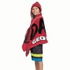 22"x51" NCAA Georgia Bulldogs Hooded Youth Beach Towel - 2 of 3