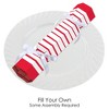 Big Dot of Happiness Red Stripes - No Snap Simple Party Table Favors - DIY Cracker Boxes - Set of 12 - 2 of 4