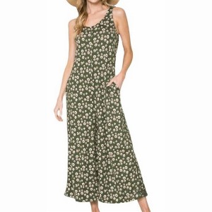 Women's Maria Flower Power Jumpsuit - Acting Pro - 1 of 4