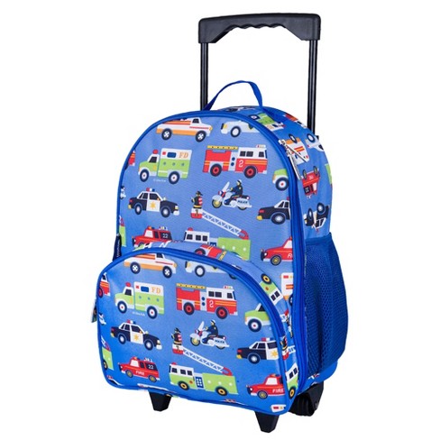 Costway 2PC Kids Carry On Luggage Set 12'' Backpack & 18'' Rolling