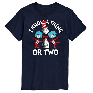 Men's - Dr. Seuss - I Know A Thing or Two Short Sleeve Graphic T-Shirt - 1 of 4