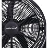 Brentwood F-20BKR 20-In. 3-Speed High-Velocity Air-Circulator Floor Fan, Black - 2 of 4