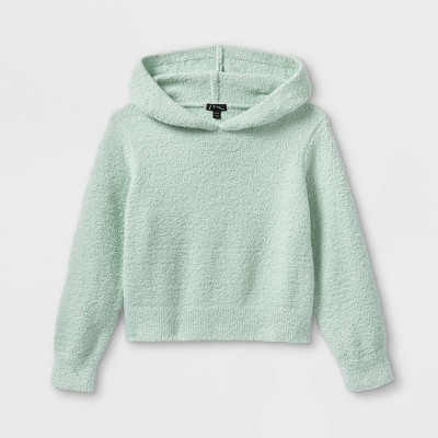 Girls' Cozy Hooded Sweatshirt - art class™