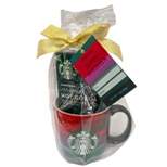 Starbucks Stripes Mug w/Cocoa - 1oz