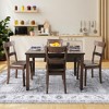 WhizMax Vintage Area Rug Floral Distressed Carpet Machine Washable Area Rug - 2 of 4