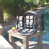 Picnic at Ascot Two Person Picnic Backpack with Soft Sided Cooler &  Blanket - 4 of 4