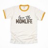 Simply Sage Market Livin' the Mom Life Leopard Ringer Tee - 2 of 4
