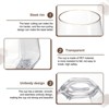 Unique Bargains Textures Walls Rims Diamond Whiskey Glasses 2 Pcs - 3 of 4