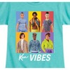 Girls' - Barbie - Ken Vibes Fitted Short Sleeve Graphic T-Shirt - 2 of 4