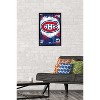Trends International NHL Montreal Canadiens - Maximalist Logo 23 Framed Wall Poster Prints - 2 of 4