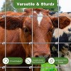 Zevemomo 5ft x 164ft Galvanized Farm Fence,Hog Wire Fence Panels, Wire Fence Rolls,for Deer, Pig, Sheep Enclosure for Yard, Garden, Use-14 Gauge - 3 of 4