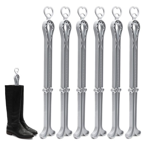 10 Pack Boot Shapers for Tall Boots - Folding Boot Trees, Support Stands,  Stand Up Inserts for Women and Men (13 in) 