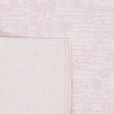 Ivory Synthetic Easy-Care Rectangular Indoor/Outdoor Rug