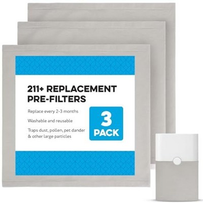 Impresa Pre-Filters compatible with Blueair Blue Pure 211+ Lunar Rock Color