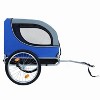 Kumasinova Folding All-Terrain Dog Bike Trailer,Steel Frame Capacity for Small Medium Dogs,Universal Bike Hitch for Cycling,Jogging,Camping - 2 of 4