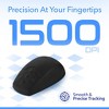Delton M44 Medical Grade Airtight Waterproof Silicone Wireless Computer Mouse, Black - 3 of 4