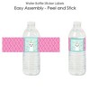 Big Dot of Happiness Whole Llama Fun - Llama Fiesta Baby Shower or Birthday Party Water Bottle Sticker Labels - Set of 20 - 2 of 4