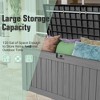 LACOO 120 Gal. Large Deck Box, Lockable Storage Box - 3 of 4