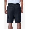 Boulder Creek by KingSize Men's Big & Tall Renegade 9" Full Elastic Waist Cargo Shorts - 3 of 4
