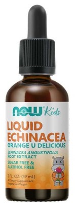 Kids Liquid Echinacea Orange by Now Foods  -  2 oz Liquid