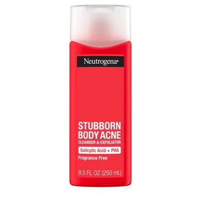 Neutrogena Stubborn Body Acne Cleanser & Exfoliator With Salicylic