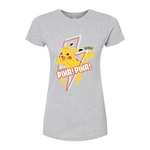 Women's - Pokémon - Pika Pika Fitted Graphic T-Shirt - 1 of 3
