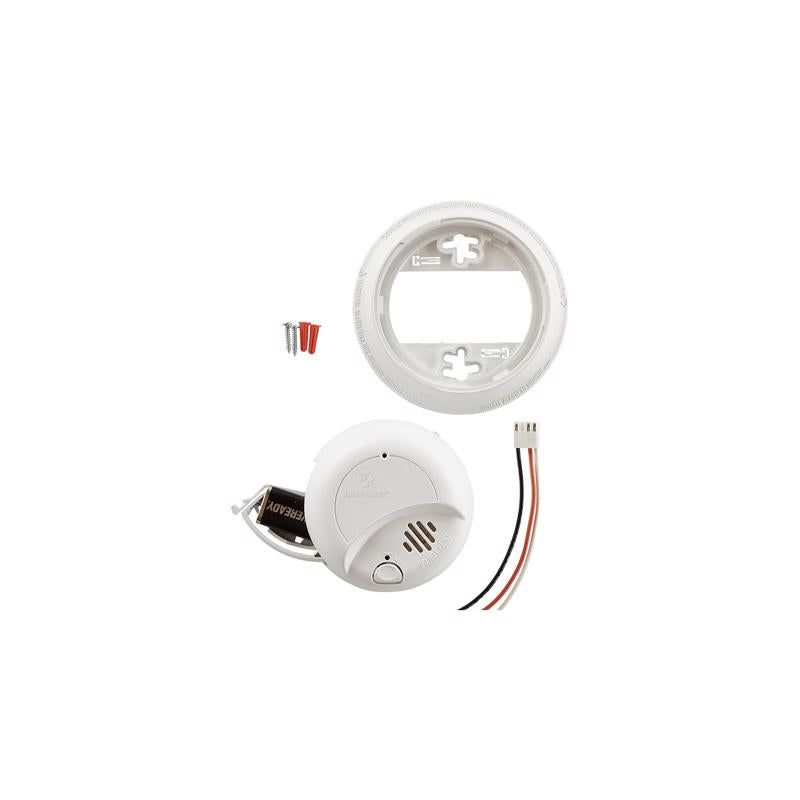 First Alert Hard-Wired w/Battery Back-up Ionization Smoke/Fire Detector, 3 of 4