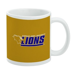Georgian Court University Secondary Logo Ceramic Coffee Mug Novelty Gift Mugs for Coffee Tea and Hot Drinks 11oz White - 1 of 4