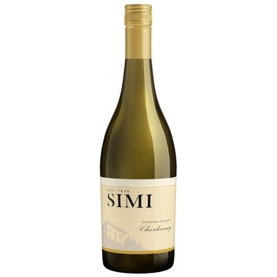 SIMI Sonoma County Chardonnay White Wine - 750ml Bottle