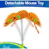 5 Star Super Deals 360 Interactive Cat Mouse Track Toy Rolling Ball & Toy Spring Catnip, Mouse Track, PlayStation Non-Slip Base, Spring-Loaded Mouse - 3 of 4