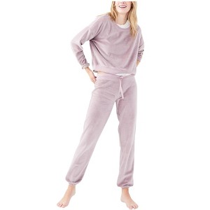 Aeropostale Womens Velour Sweatshirt - 1 of 2