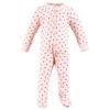 Hudson Baby Infant Girl Thermal Zipper Sleep and Play 2pk, Creative Rainbows - 4 of 4