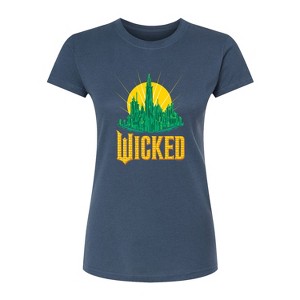 Women's - Wicked - Emerald City Fitted Graphic T-Shirt - 1 of 3