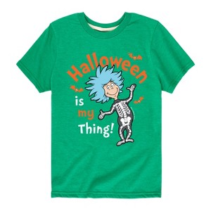 Boys' - Dr. Seuss - Halloween Is My Thing Short Sleeve Graphic T-Shirt - 1 of 4