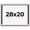 PosterPalooza | Minimalist Shadow Box Silver Picture Frame - UV Acrylic, Backing Board, Hanging Hardware - 2 of 4