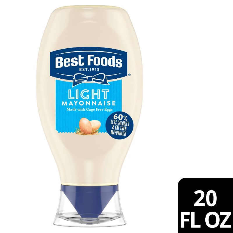 Best Foods Light Mayonnaise Squeeze, 1 of 11