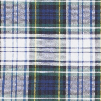white navy plaid