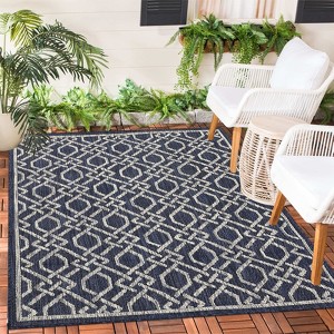 Outdoor Flatweave Rug | Easy-Clean, Weather-Resistant | Perfect for Terrace, Patio & Outdoor Living Spaces - 1 of 4