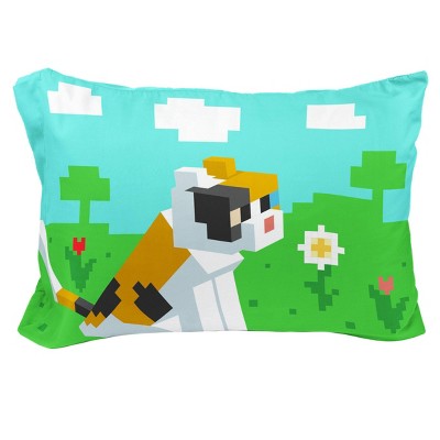 Minecraft shop pillow case