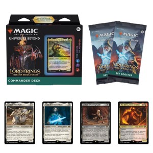 Magic the Gathering Magic: The Gathering The Lord of the Rings Commander Deck Bundle –The Hosts of Mordor - 1 of 3