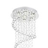CWI Lighting Spiral 7 Light Flush Mount With Chrome Finish - 3 of 4
