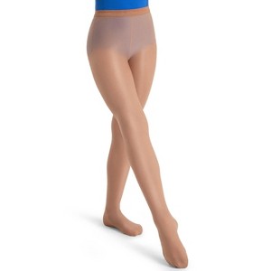 Capezio Girl's Ultra Shimmery Footed Tight - Child - 1 of 4
