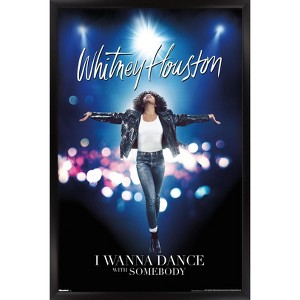 Trends International Whitney Houston - I Wanna Dance With Somebody Framed Wall Poster Prints - 1 of 4