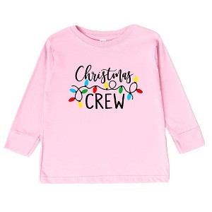The Juniper Shop Christmas Crew Toddler Long Sleeve Tee - 1 of 3