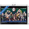 Trends International Demon Slayer - Lineup Framed Wall Poster Prints - 3 of 4