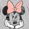 Disney Minnie Mouse Girls Fleece Crossover Hoodie Toddler - 3 of 4