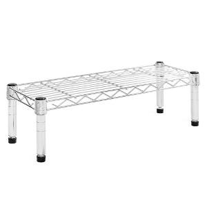 Shelving.com Chrome Wire Shelving with 1 Tier Shelf - - 1 of 3