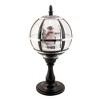 Northlight Lighted Musical Snowing Snowman Christmas Street Lamp - 23.5" - Black - 4 of 4